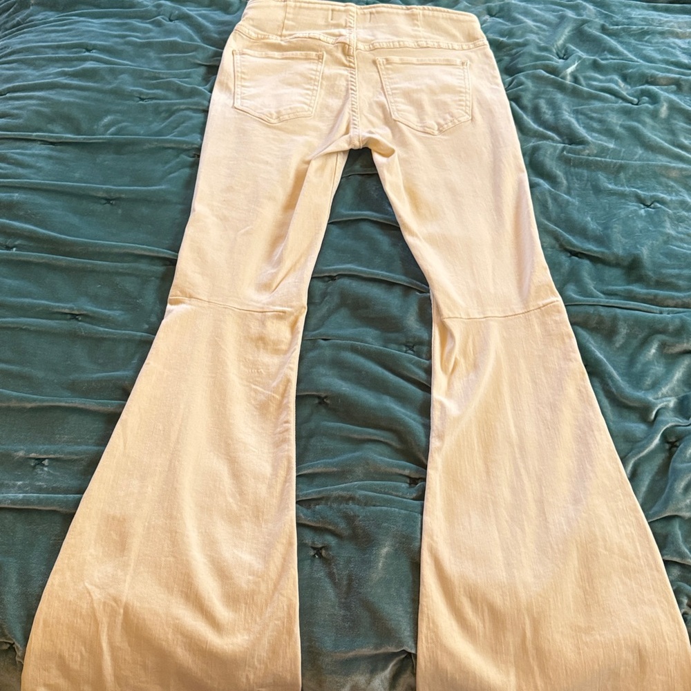 NWOT We The Free Penny Pull-On Jeans in Cream size 26 - Picture 7 of 10